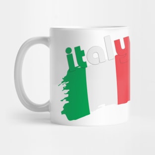 Italy Flag shirt - Italia Country Heritage Pride T shirt Mug